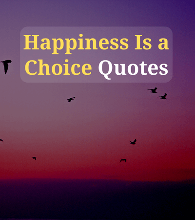 Happiness is a choice quotes